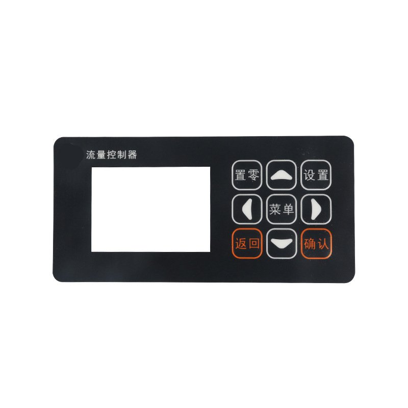 Heat Resistant With Transparent Window Two Keyboard Buttons Front Panels For Microclimate Monitoring Liquid Crystal Display