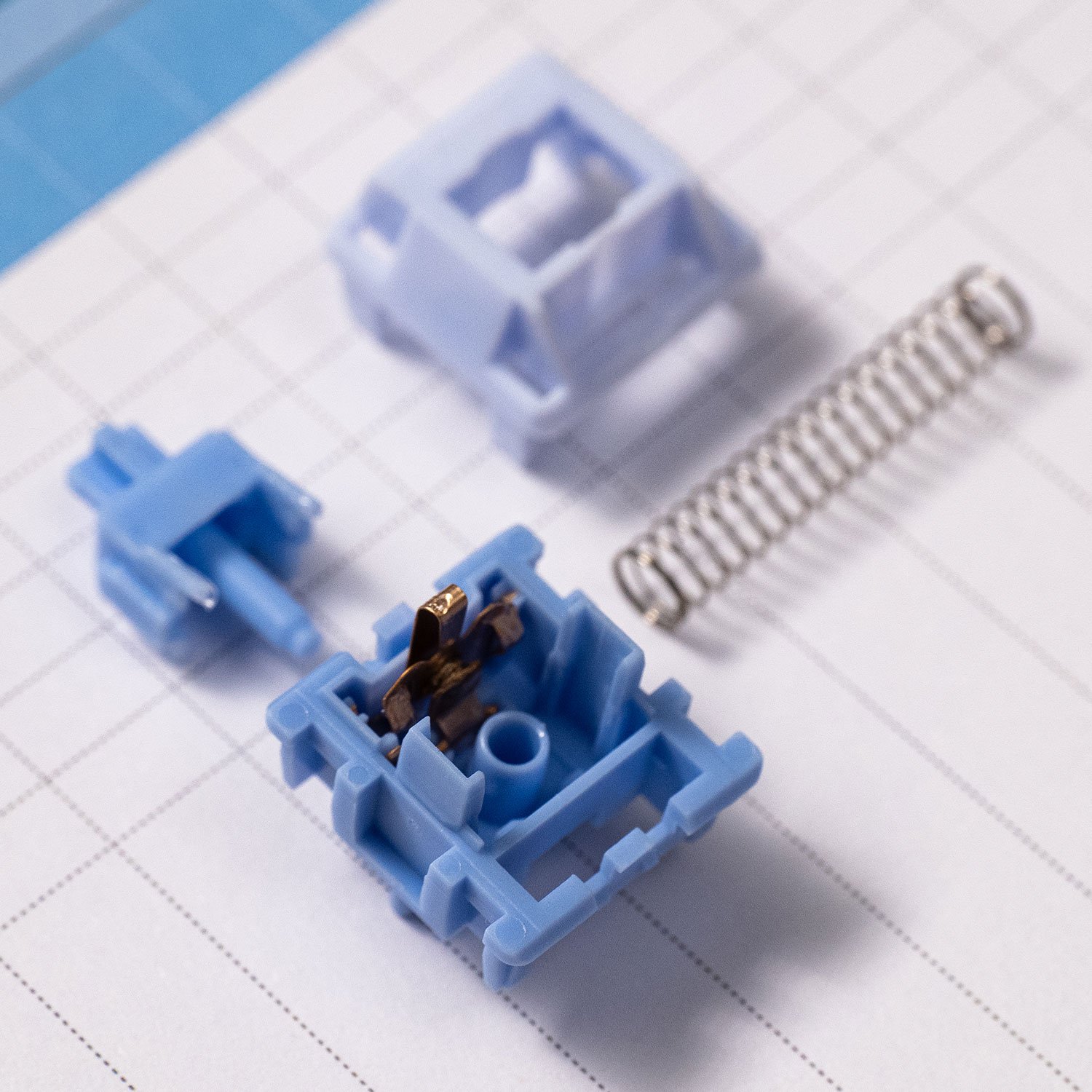 Akko Mirror Switch Linear 45pcs Linear Key Switch Low Operating Force 37gf MX Style Switch