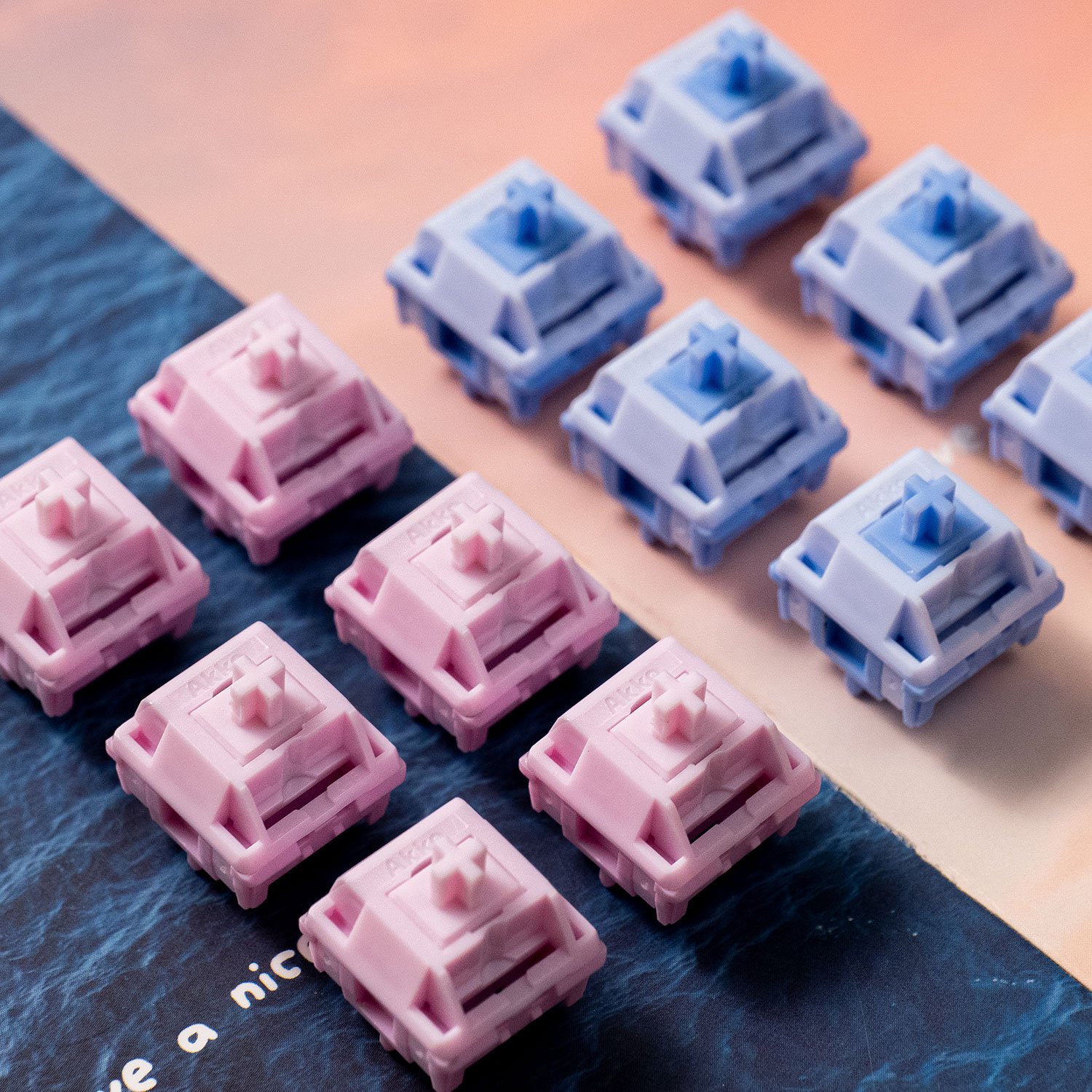 Akko Mirror Switch Linear 45pcs Linear Key Switch Low Operating Force 37gf MX Style Switch