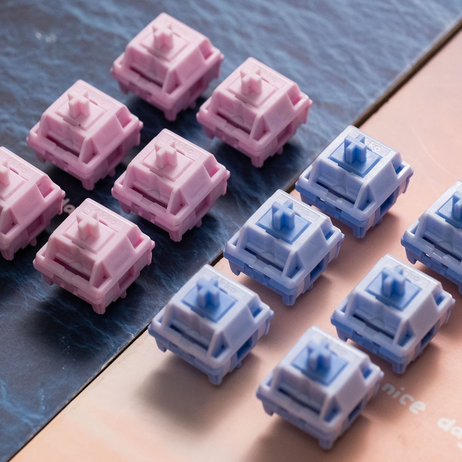 Akko Mirror Switch Linear 45pcs Linear Key Switch Low Operating Force 37gf MX Style Switch