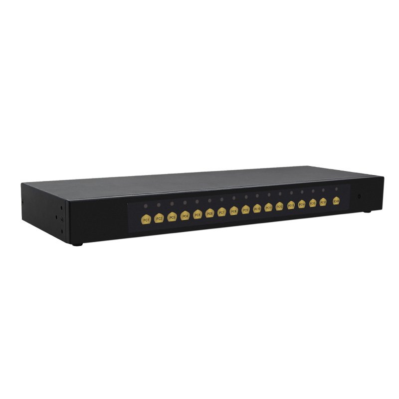 PINWEI 1080P 16 Input 1 Output 16x1 VGA KVM Switcher 16 Port VGA Switch