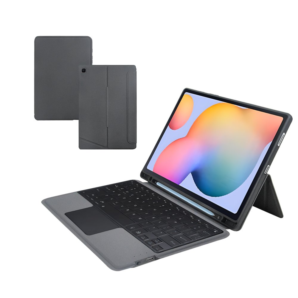 2-in-1 combo magic touchpad wireless keyboard case For Samsung galaxy tab S6 lite 2024 2022 P625 P620