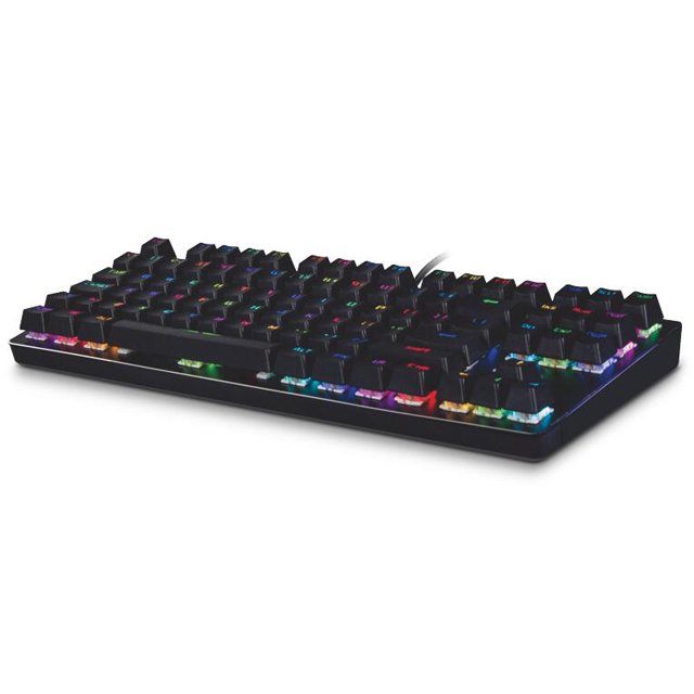 SATE(GK-50)2022 New 87 Keys RGB Wired Gaming Mechanical keyboard for Laptop/PC/ Win Gaming office keyboard Brazilian Portuguese