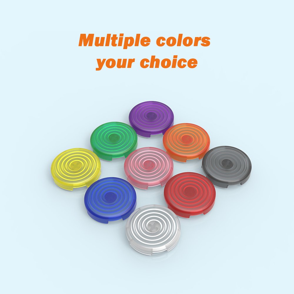 Mini HitBox Arcade Fighting Joystick Switch Button cover For Diameter 20.2mm 25.3mm size hitbox with Kailh Cherry TTC switches