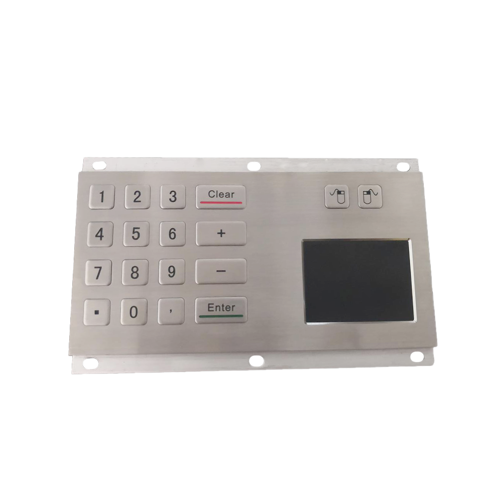 metal stainless steel computer mouse with trackball or touchpad numeric mouse IP54 USB advertisement equipment mouse