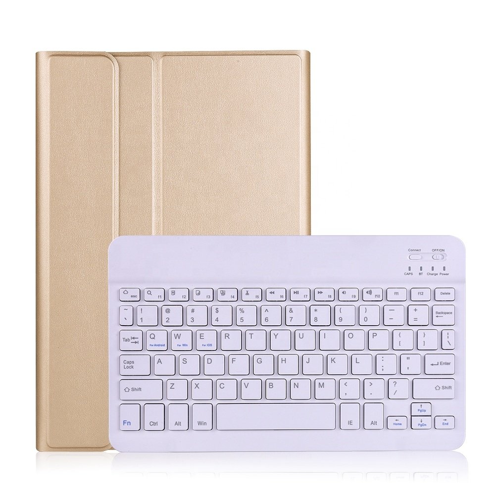 Tablet PU Leather Protective cover Wireless Keyboard Case For Samsung Galaxy Tab S6 lite P610 P615