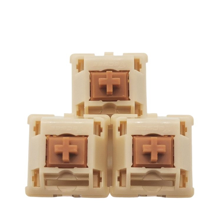 Tecsee OEM Custom Switch Ice Cream Series Keyboard Switches Special Colors Personalized Hybrid Linear Tactile Mechanical Switch