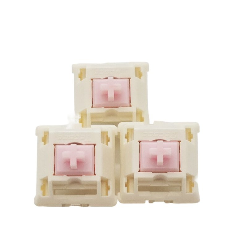 Tecsee OEM Custom Switch Ice Cream Series Keyboard Switches Special Colors Personalized Hybrid Linear Tactile Mechanical Switch