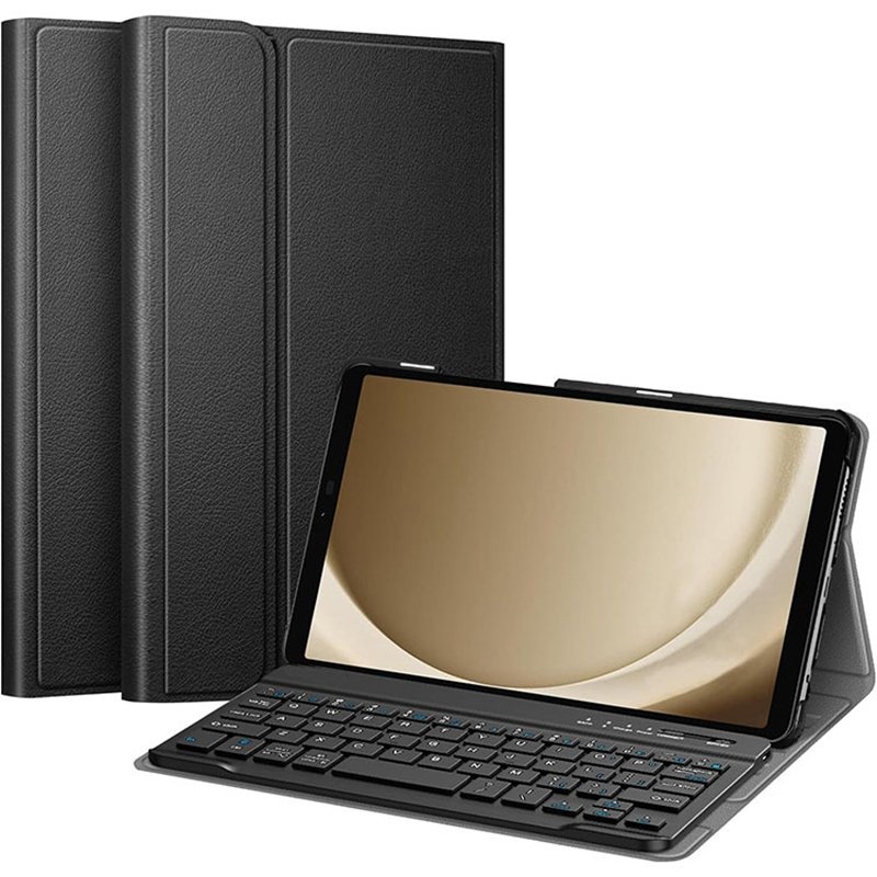 Hot Sale Portable Mini Tablet Keyboard PU Leather Fip Kickstand Tablet Cover Case For Samsung Galaxy Tab A9 Plus