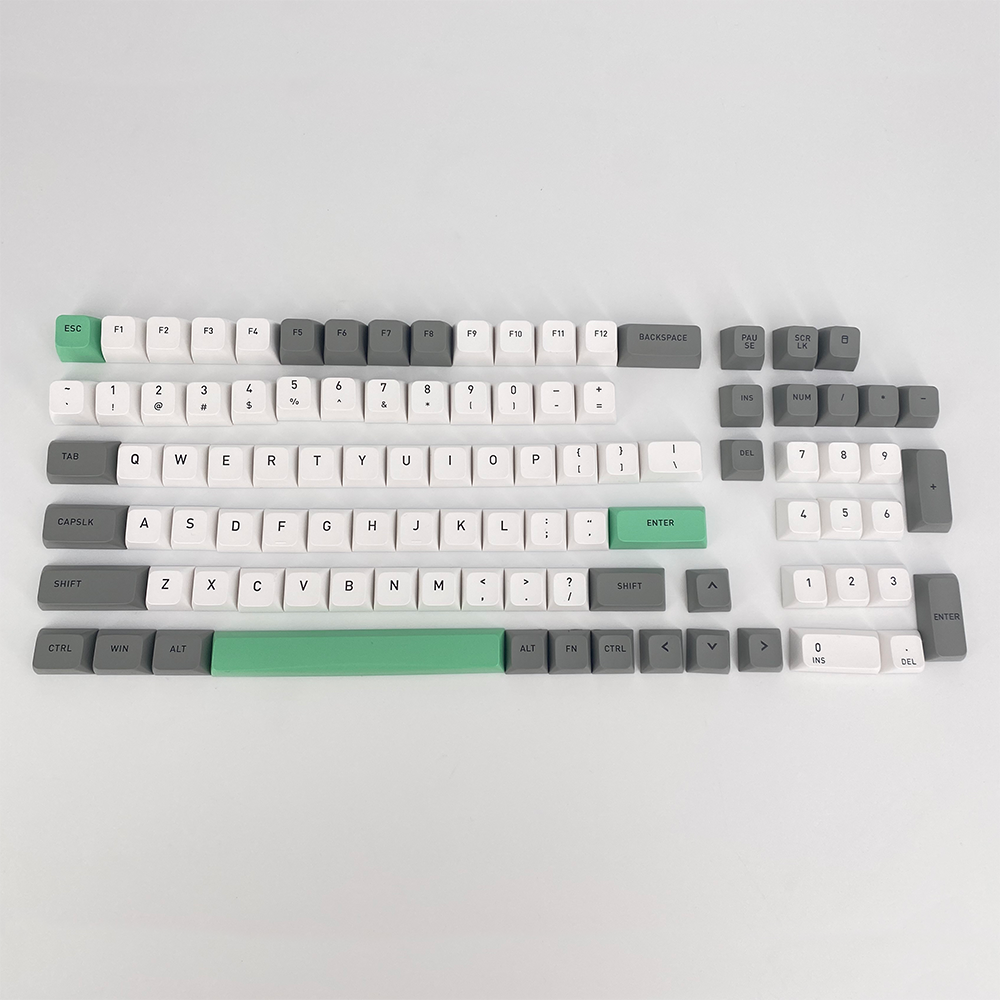2022 HOT-SALE 104 Pudding Keycaps OEM RGB Pudding Keycaps Mechanical Keyboard PBT Double Shot Keycaps