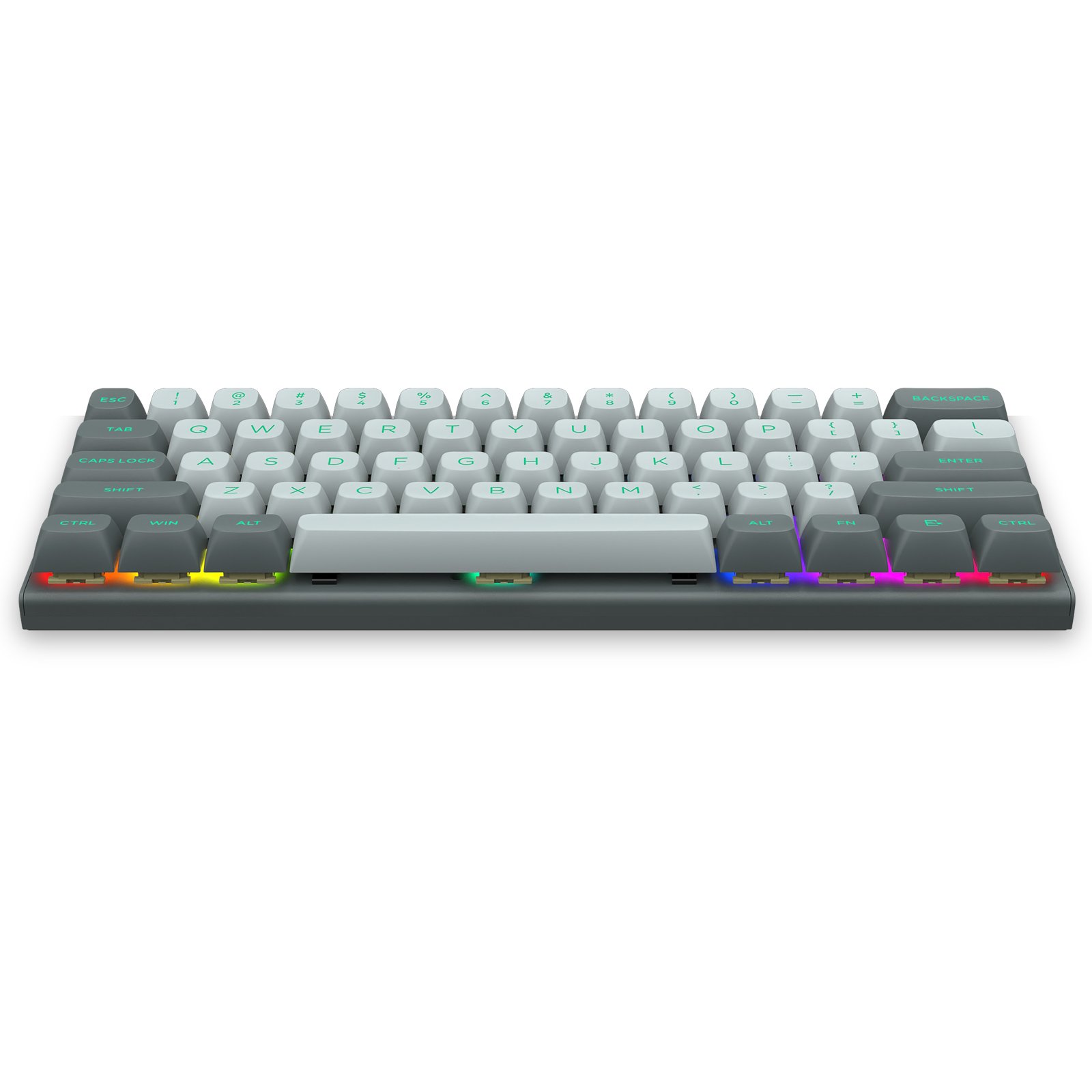 E-YOOSO HZ61 8K Rate Custom Key Percent Gaming Keyboards Laptop Computer 61 Keys Blue Switch Red Switch Mechanical Keyboard