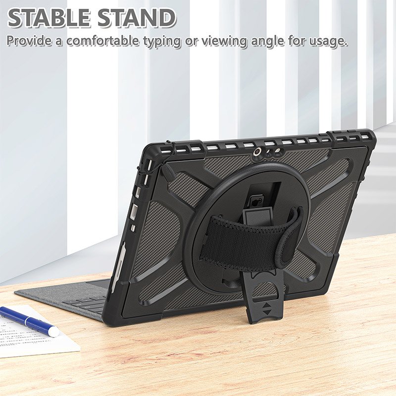 For Microsoft Surface Pro 4 5 6 7/7 Plus Universal hands strap cover case compatible with blue tooth keyboard