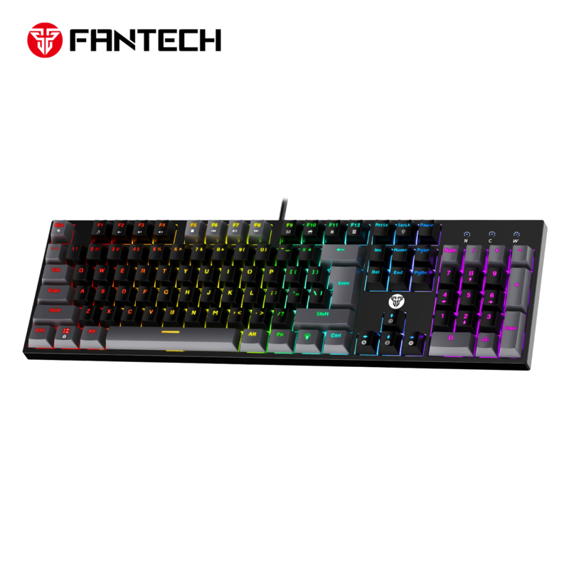 FANTECH MK886v2 MAXPOWER RGB Backlit Gaming Keyboard Ultra-Fast Response and Superior Durability Keyboard