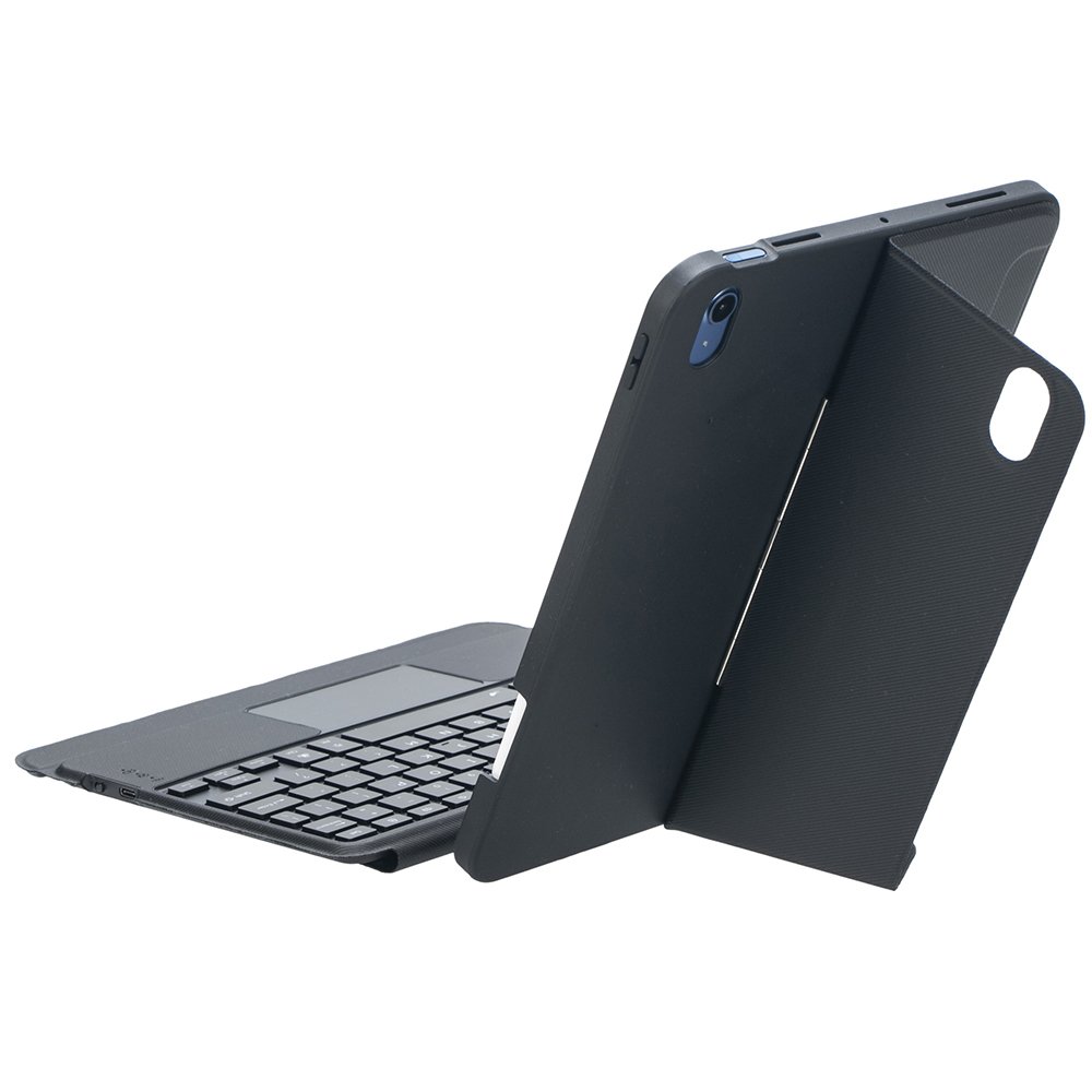2-in-1 magic touchpad wireless keyboard tablet case For iPad 10 2022 backlit keyboard cover A2696