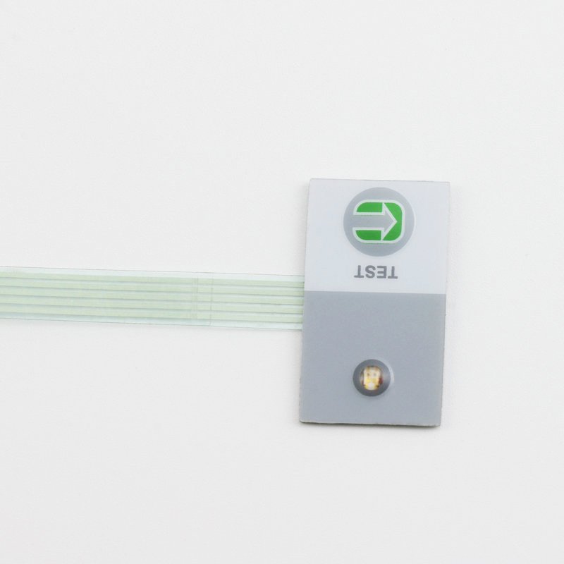 Manufacturer Capacitive Touch Membrane Switch LED Touch Panel Illuminated Numeric Keypads For Control Panel