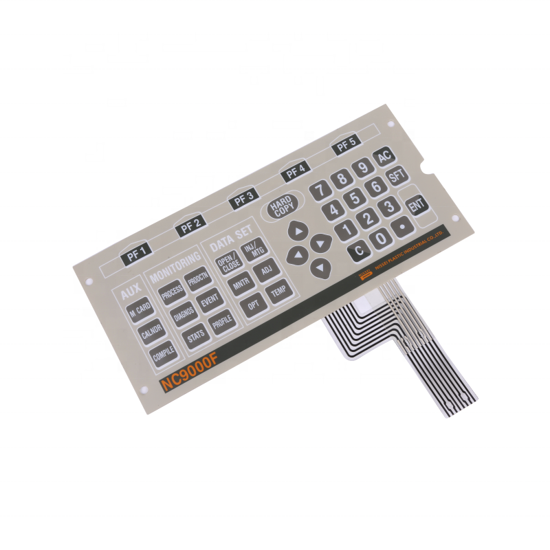 Customized Screen Printed Polyester Keys High-Quality Keyboard Film Tape Matte Pattern Buttons