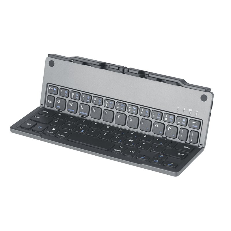 Blue-tooth Wireless Keyboard 60 Keys Ultra Slim Folding IOS Android Wins Smartphone Tablet Laptop Foldable Keyboards B048 PLUS