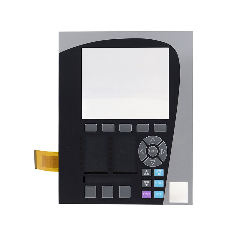 Anti-static PET Armarium Custom Membrane Switch Keypad Control Panel Graphic Overlay Front Panel