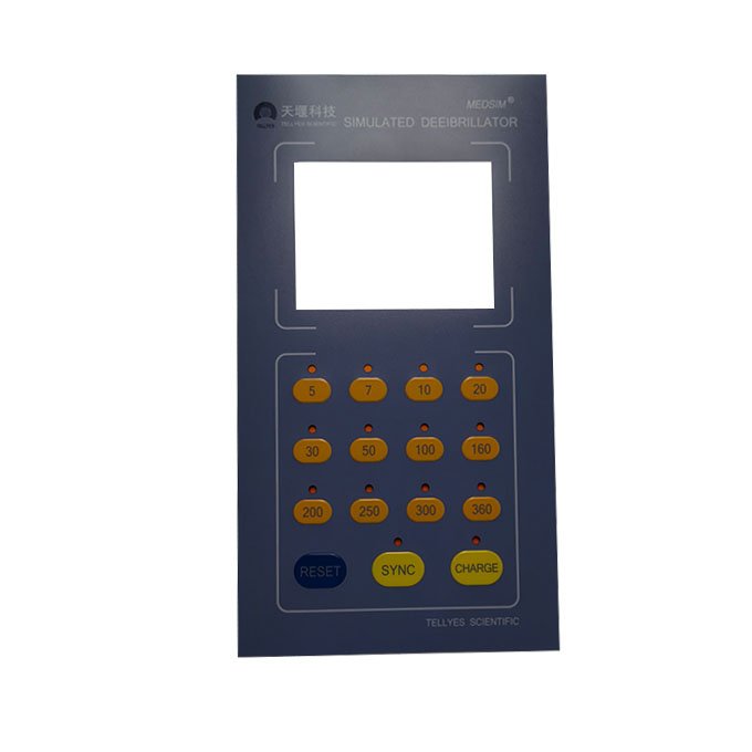 Customizable Factory-Presented PC Panel Mechanical Equipment Membrane Switch Key Panel PC Screen Control Panel Keyboards Keypads