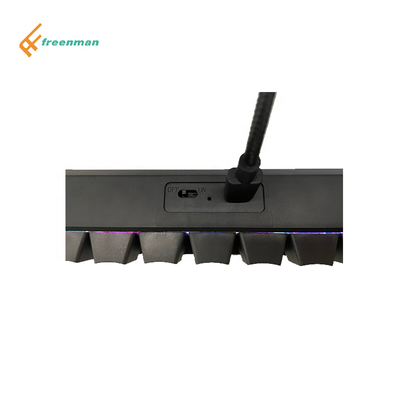 Freenman Mini Size Teclados Hotswap Switch Mechanical 65 Percent Keyboard Wireless F K68 Keyboard Usb ABS RGB Noeby K5 Lot Art