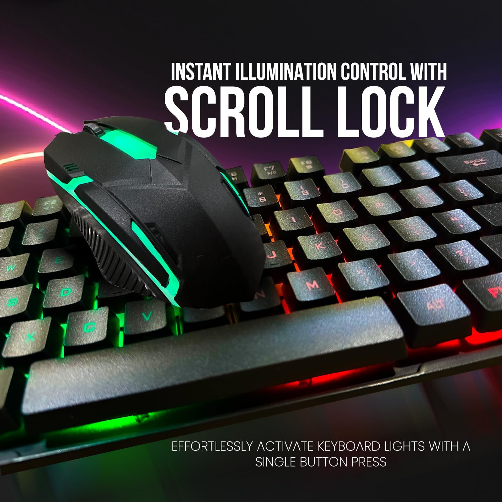Wholesale Wired Ergonomics set Color backlit LED fashion light peripheral Internet cafe computer gaming keyboard and mouse