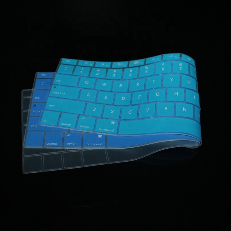 US version dustproof custom laptop skin protector silicone keyboard cover