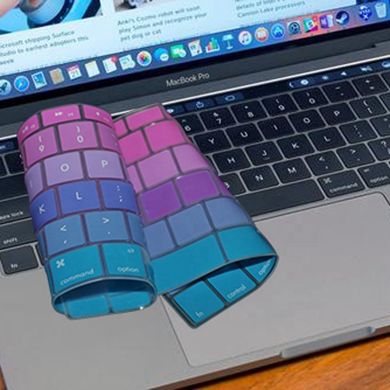 US version dustproof custom laptop skin protector silicone keyboard cover