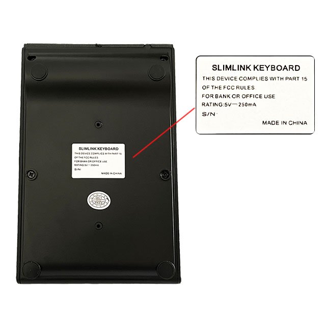 Anti-peeping Password Keyboard atm pinpad atm keyboard for membership card encryption