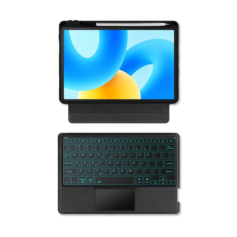 tablet covers cases for huawei matepad se pro/10.4/ 11 tablet covers cases for kids rohs fcc ce bluetooth keyboard case