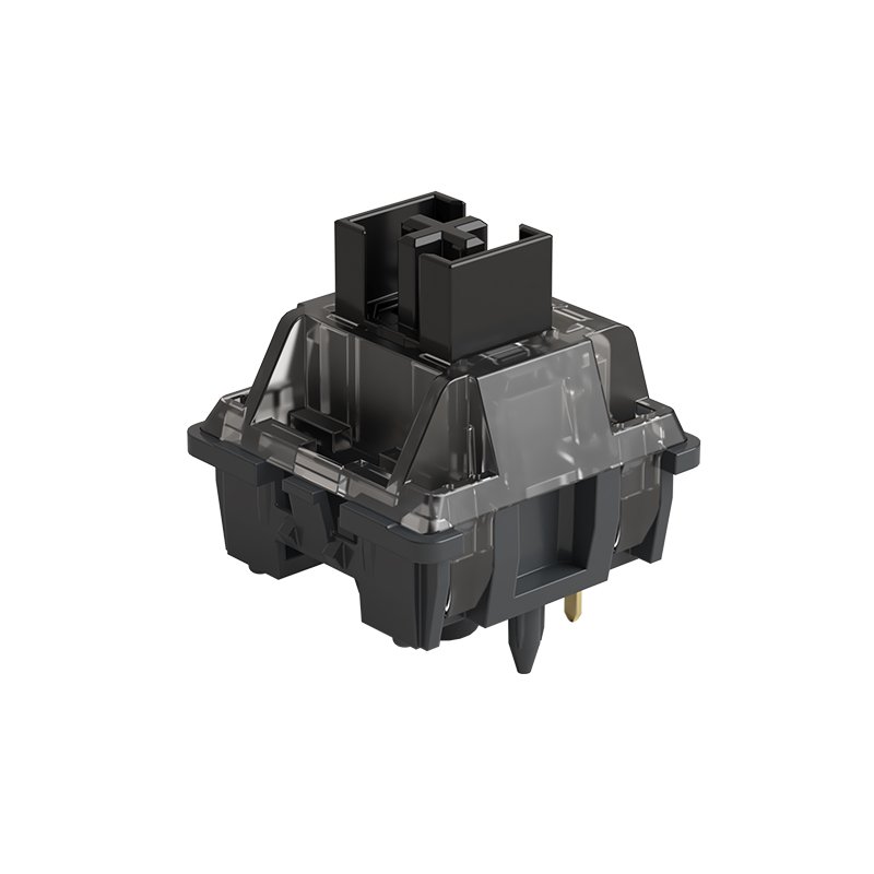 Akko V3 Crystal Pro Switch Clear Full Polycarbonate Switches DIY Linear Pre Lubed Switches