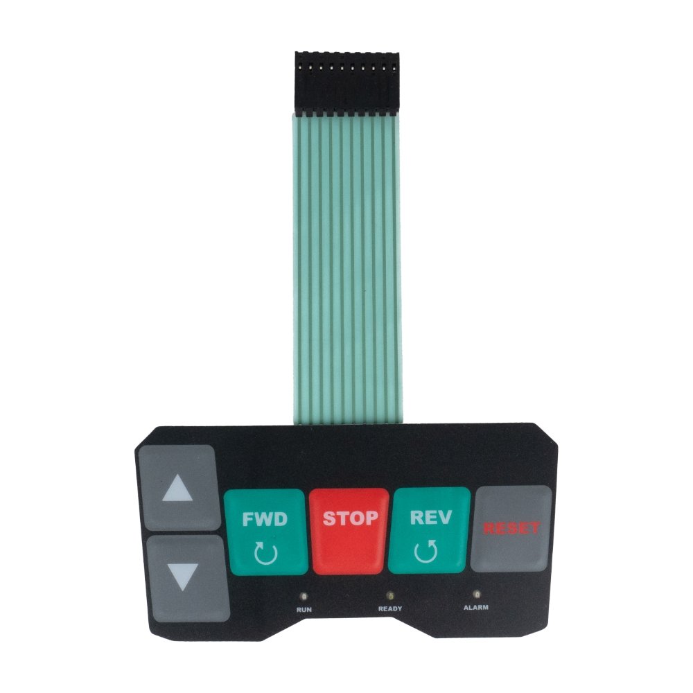 Custom Waterproof Flat PET Flex Cable Membrane Switch Backlighting PCBA Capacitive Touch Non-Tactile Keycaps Medical Keyboard
