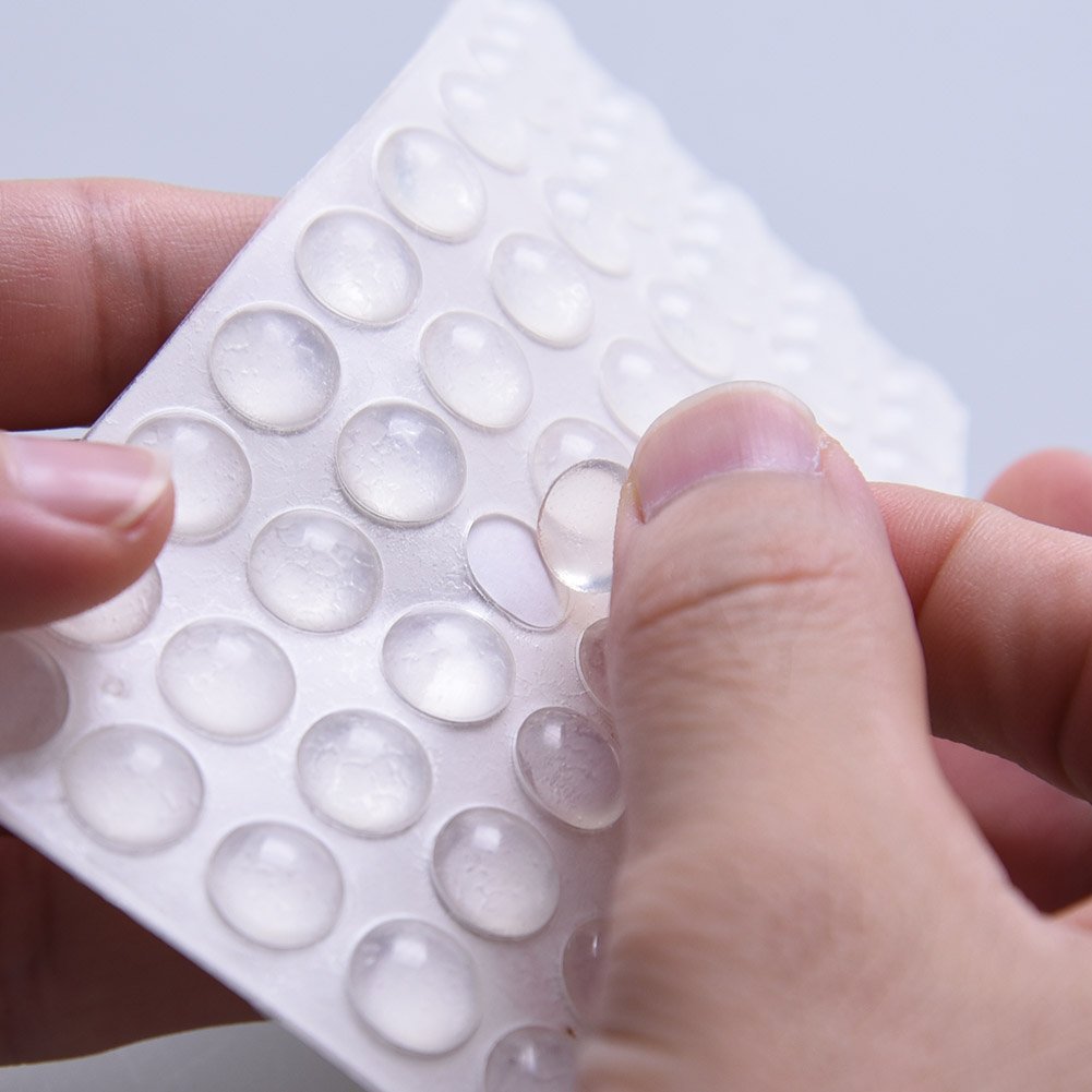 Customized Protector Keyboard Foot Pad Clear Silicone Rubber Adhesive Bumper Wall Shields