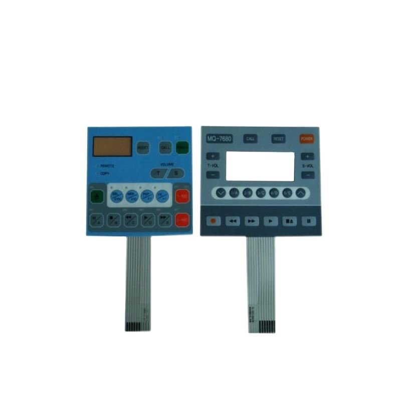 Customized home application matrix membrane numeric circuit switch keyboard