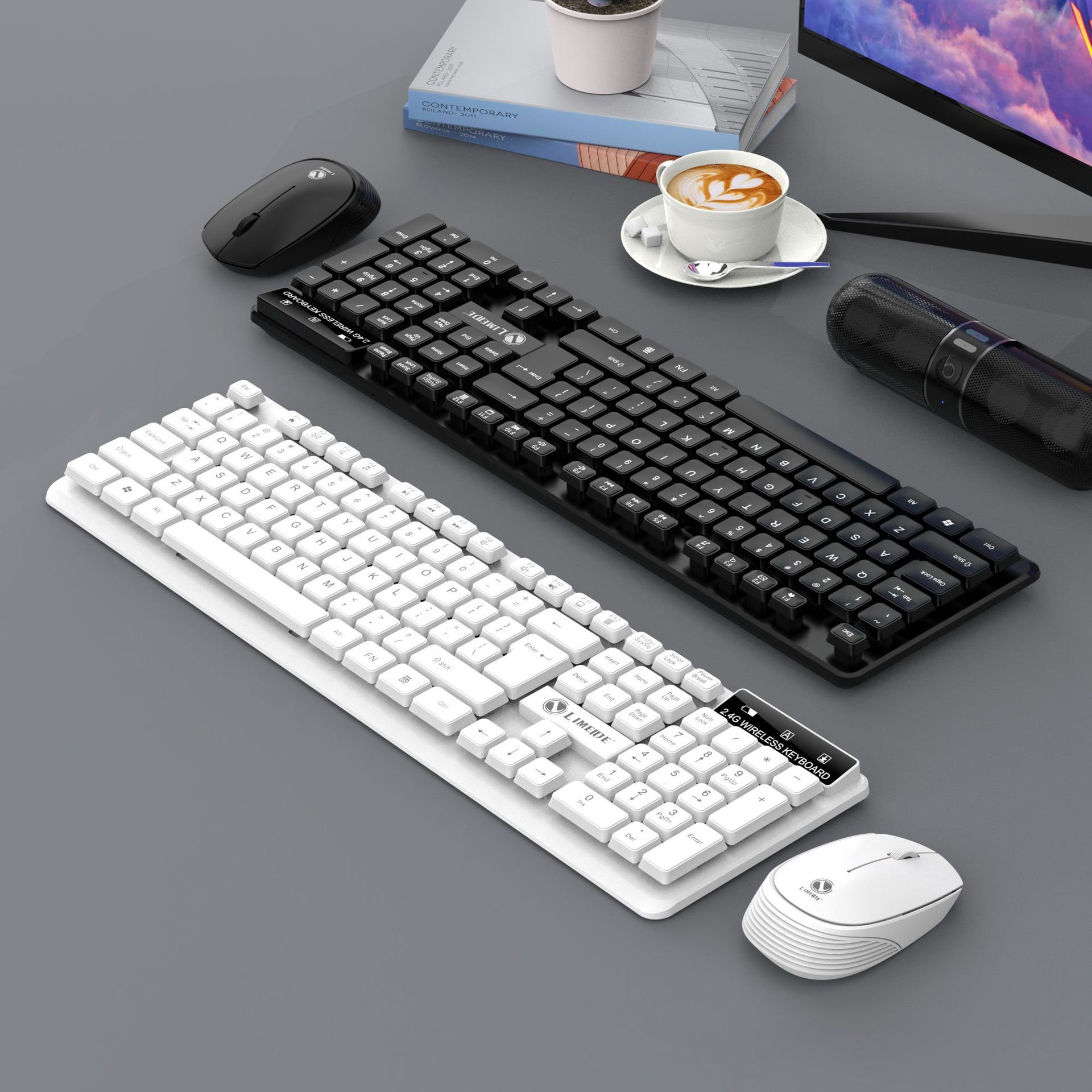 2.4G Wireless RGB Full Rgb Hot Swappable Mechanical Gaming Keyboard and Mouse Combo with Bluetooth Connections in Stock