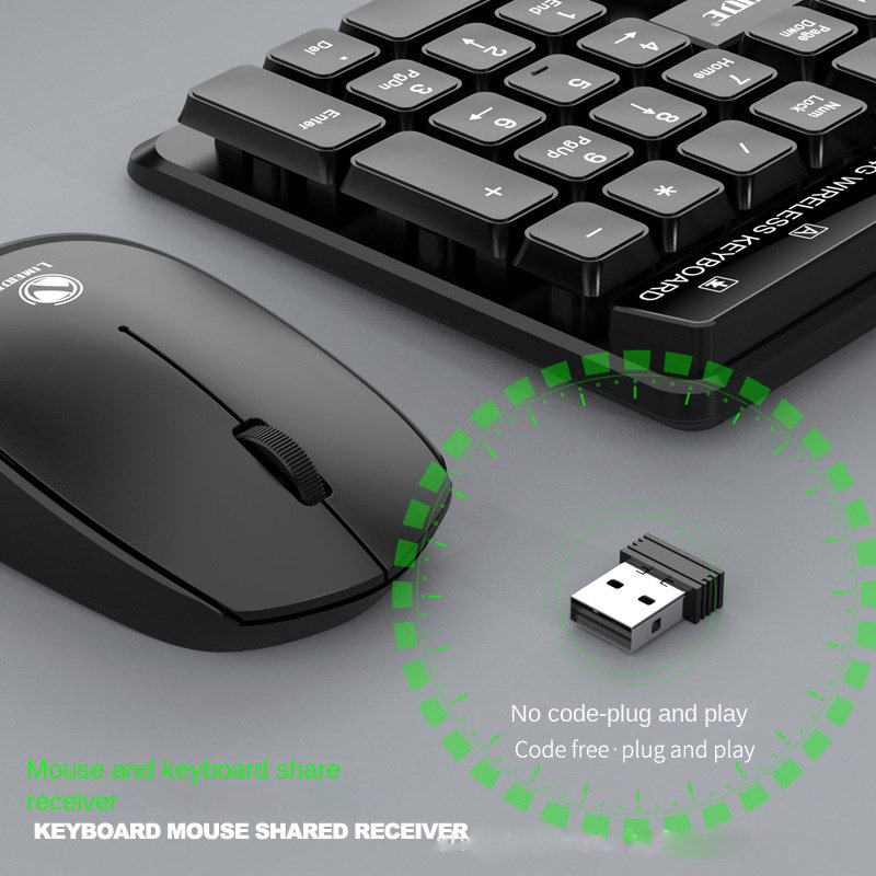 2.4G Wireless RGB Full Rgb Hot Swappable Mechanical Gaming Keyboard and Mouse Combo with Bluetooth Connections in Stock