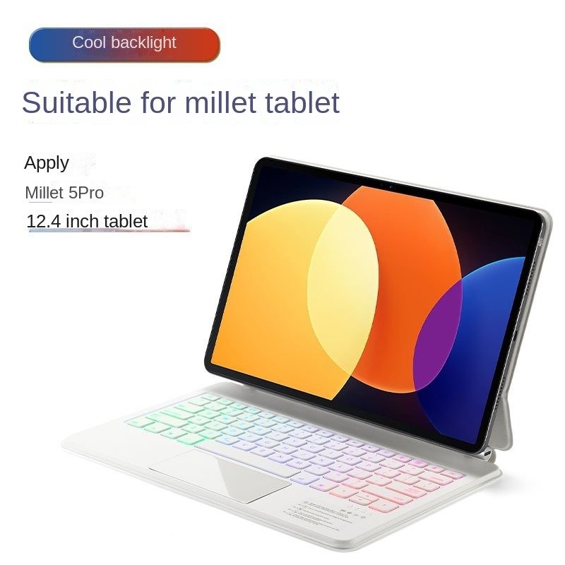 FOR xiaomi PAD 6 tablet Suspended Protective cover Magic control bluetooth keyboard xiaomi pad6 pro11inch shell With backlight