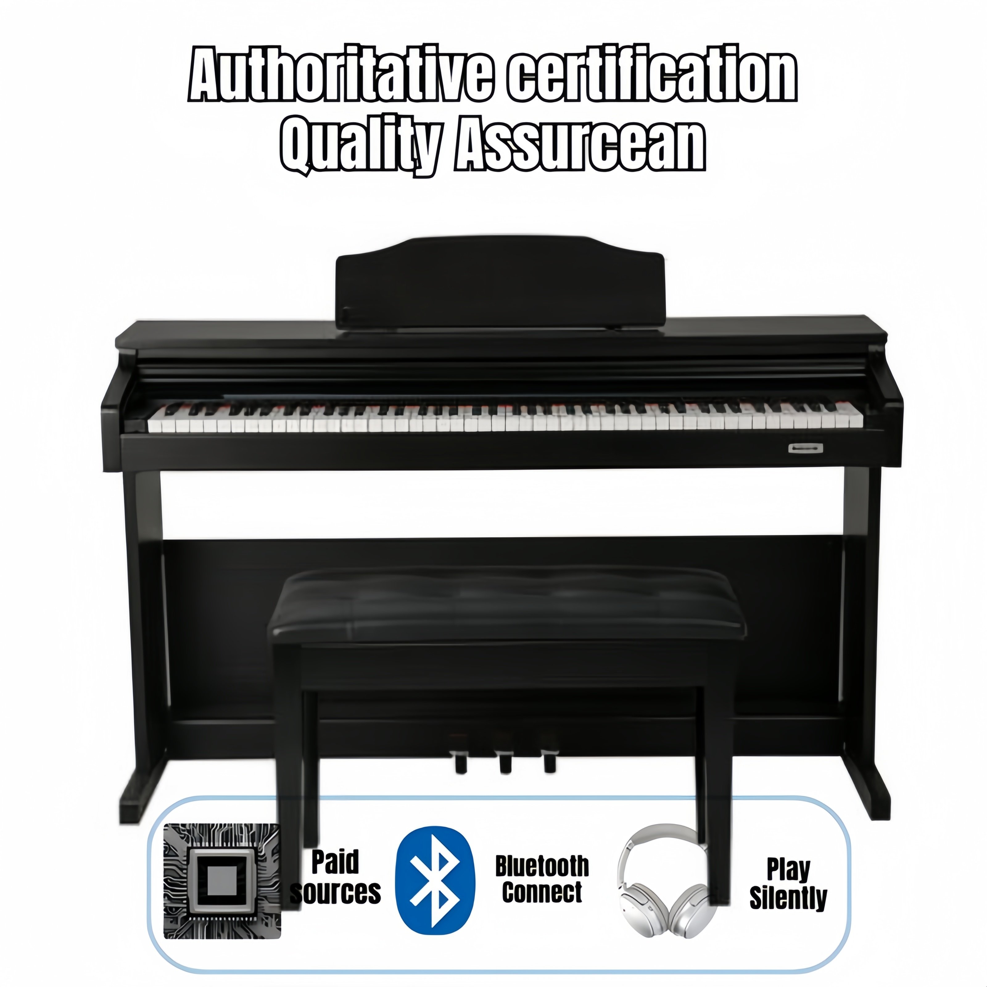 Professional YAMAHAS Models 88-Key Digital Piano Electric Keyboard with Weighted Keys