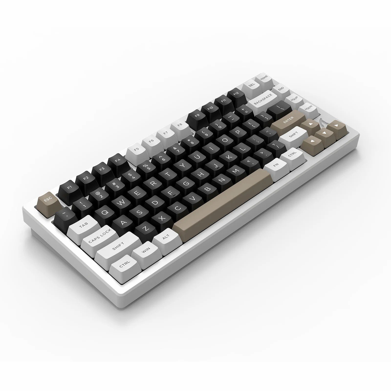 New Arrived ATTACK SHARK X75 Full Aluminum Keyboard Tri-mode RGB Bluetooth Wireless Custom Hot-swappable Mechanical Keyboard
