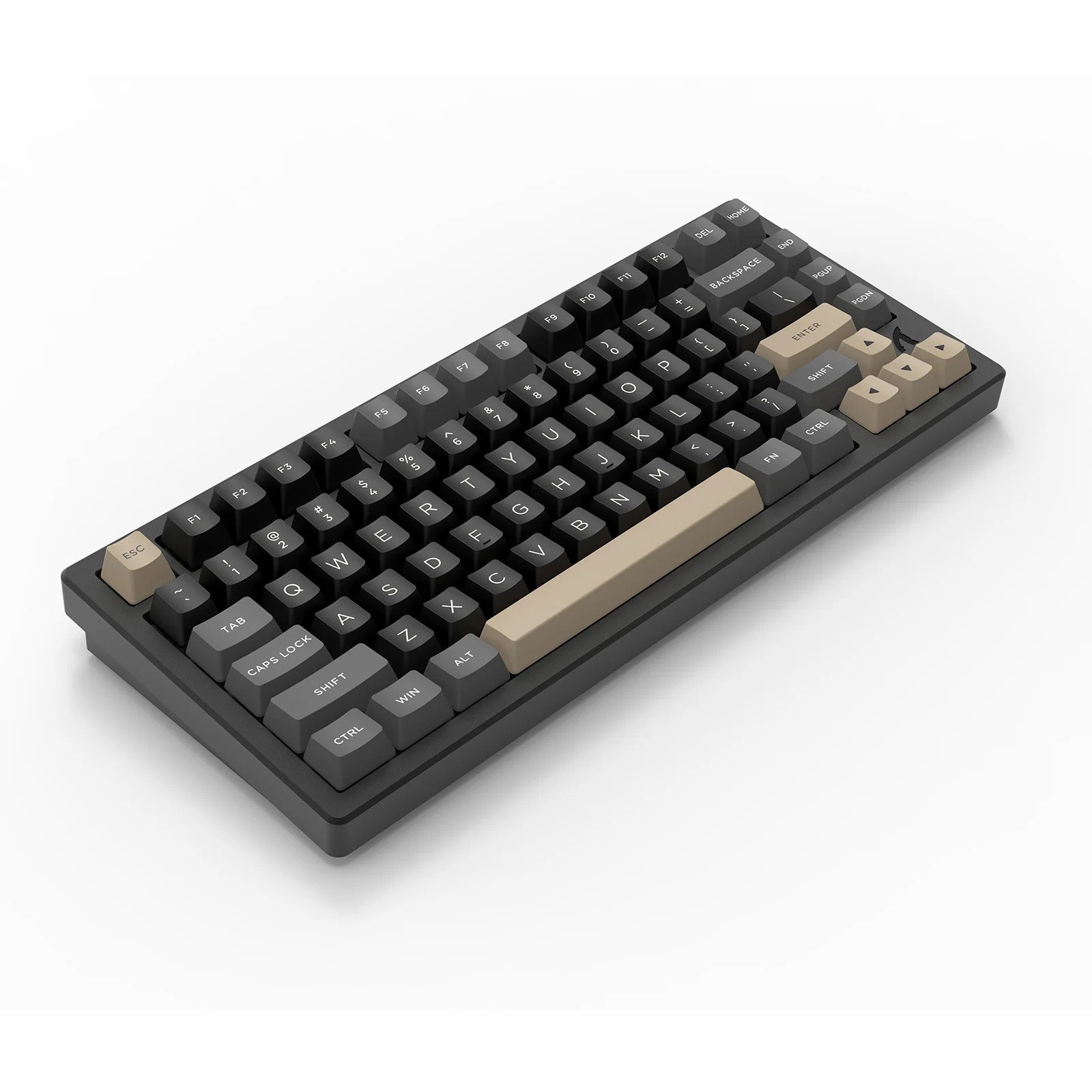 New Arrived ATTACK SHARK X75 Full Aluminum Keyboard Tri-mode RGB Bluetooth Wireless Custom Hot-swappable Mechanical Keyboard