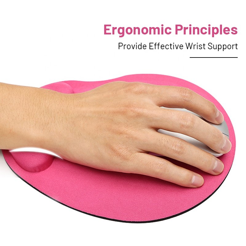 EVA Mouse Pad Cartoon Custom Mouse Mat Factory Customized PC Play Mat Gaming Mouse Pad With Wrist Rest Desk Pad for Office Home