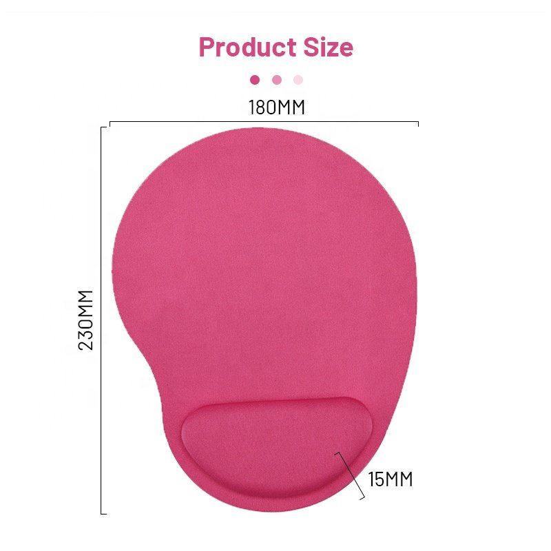EVA Mouse Pad Cartoon Custom Mouse Mat Factory Customized PC Play Mat Gaming Mouse Pad With Wrist Rest Desk Pad for Office Home