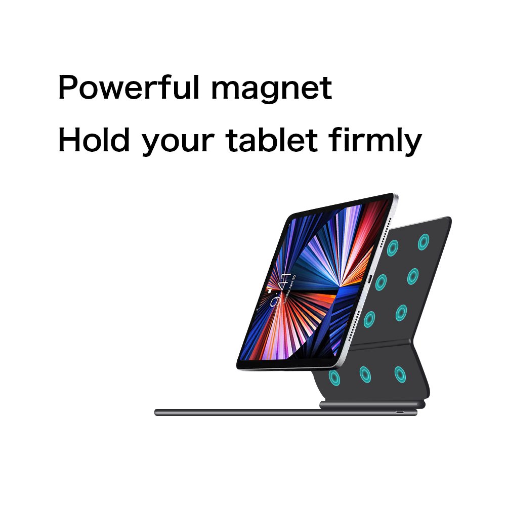 Magic keyboard case cover wireless for iPad Pro 11 2024 air 11 2022 2021 for ipad 10.2 air 5 4 10.9 inch