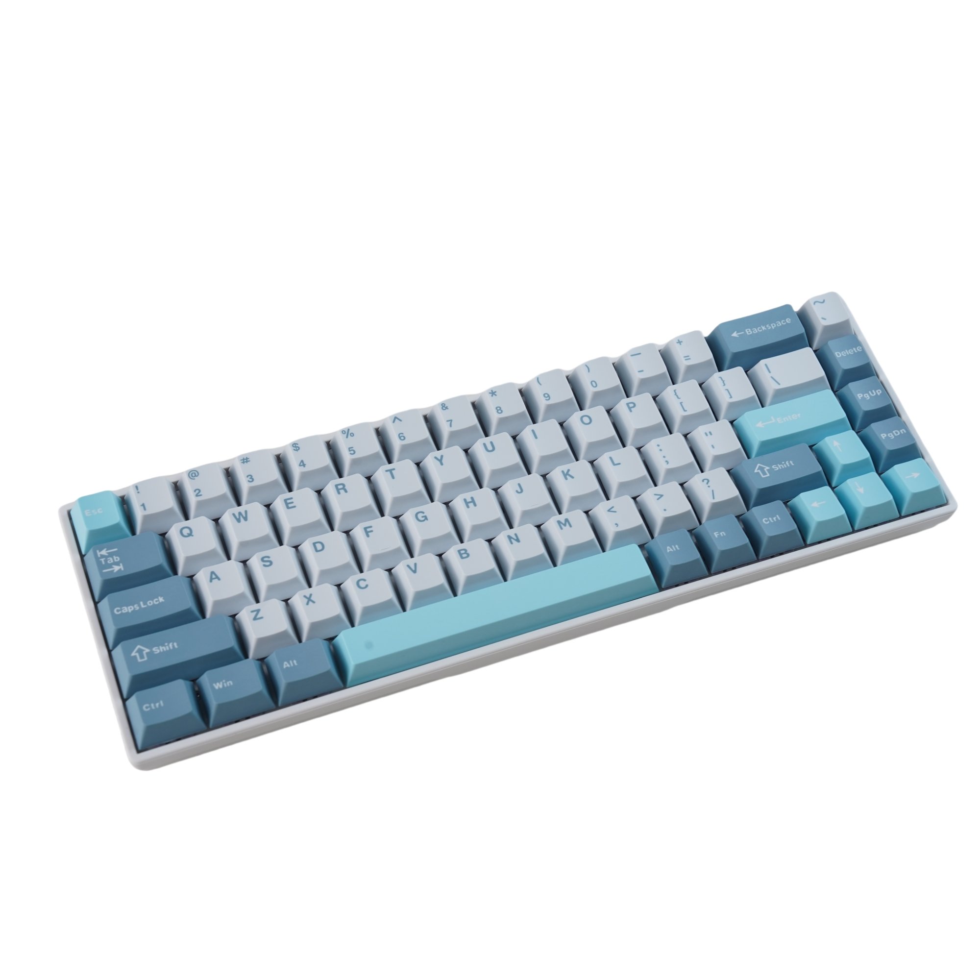Portable 65% Mechanical Gaming Keyboard LED Backlit Compact 68 Keys Mini Wireless Keyboard with Red Switch for Windows/Mac
