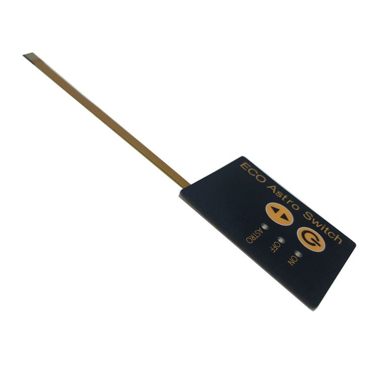 high quality PET/FPC flex circuit membrane switch keyboard