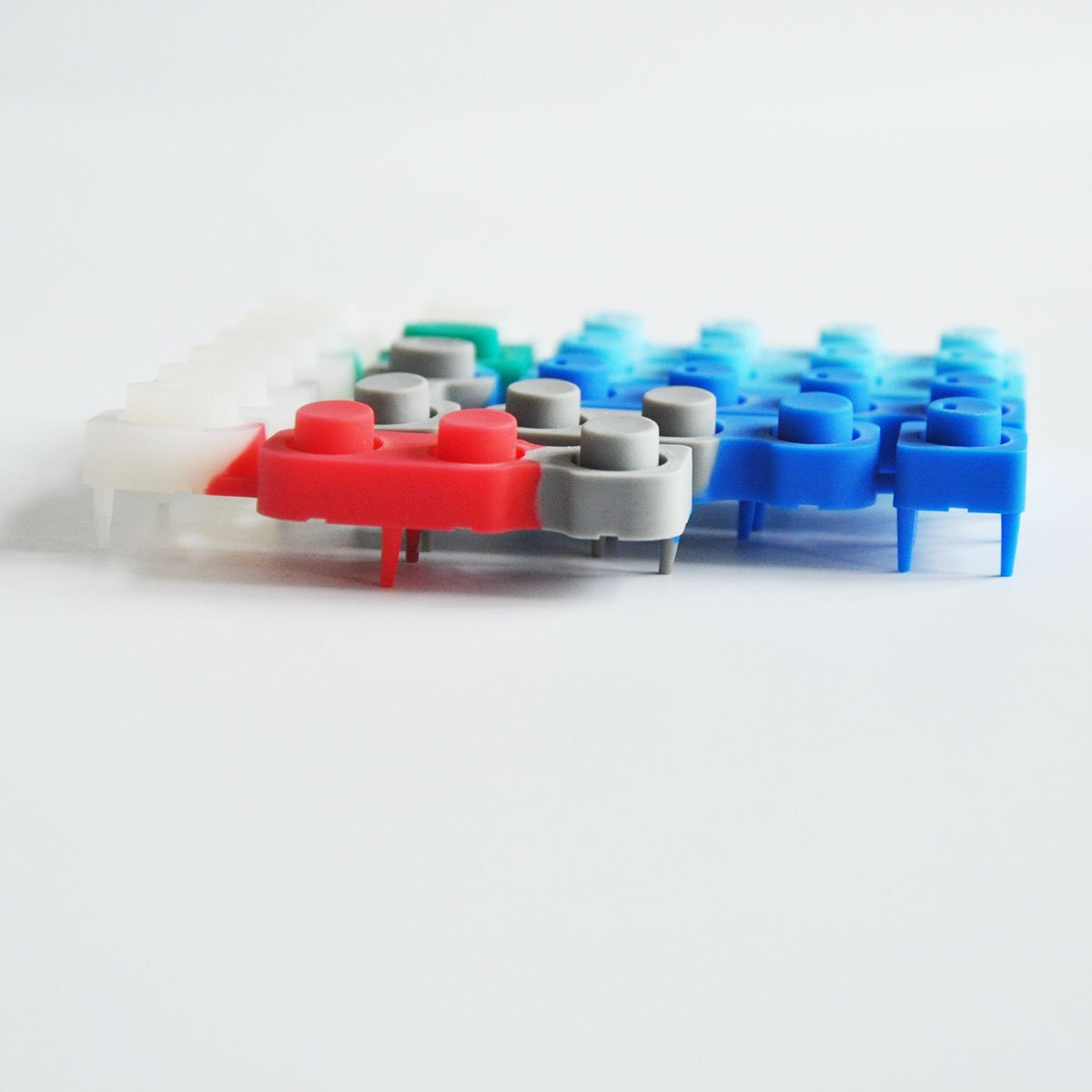 Liquid Rubber Moulding Custom Waterproof Membrane Switch Circuit Silicone Keyboard