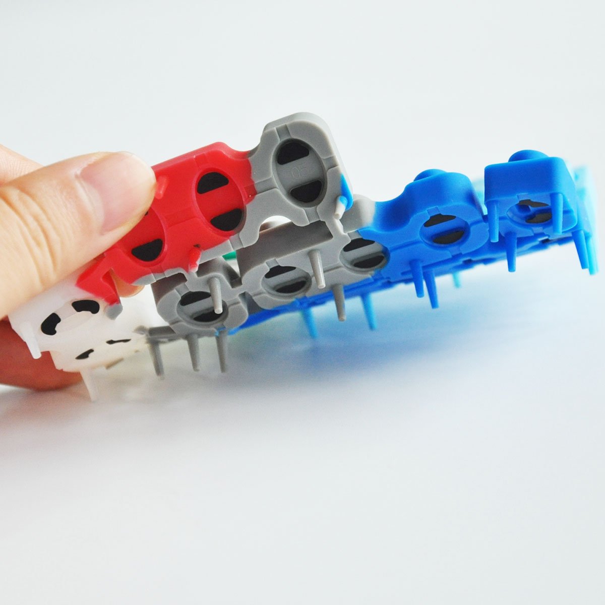 Liquid Rubber Moulding Custom Waterproof Membrane Switch Circuit Silicone Keyboard