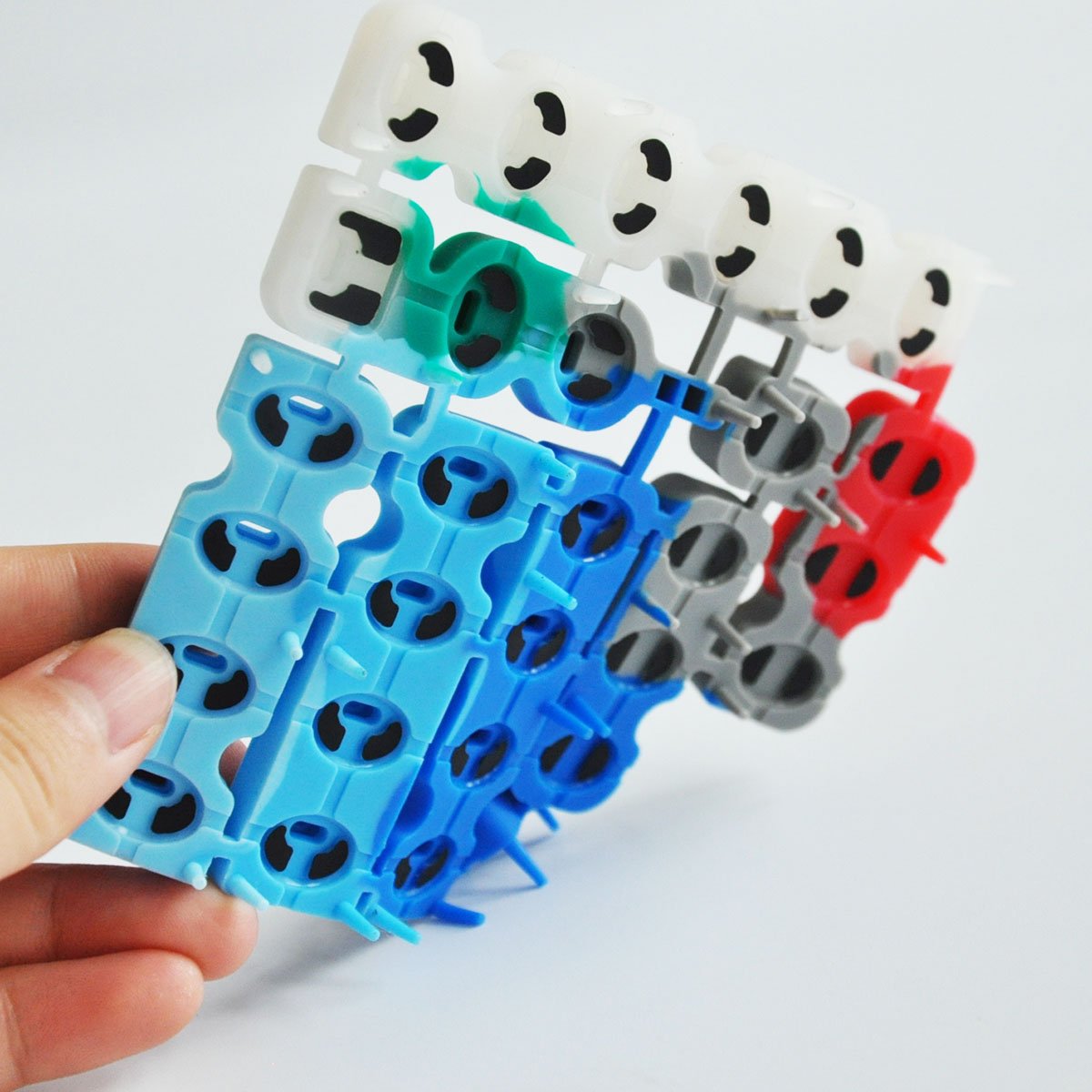 Liquid Rubber Moulding Custom Waterproof Membrane Switch Circuit Silicone Keyboard