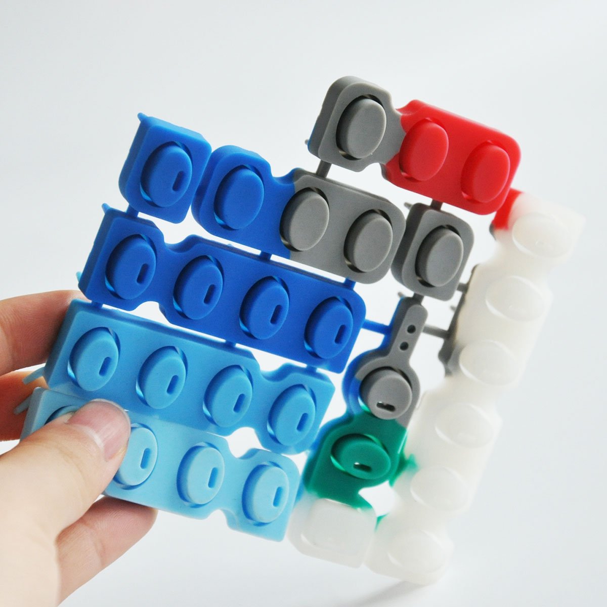 Liquid Rubber Moulding Custom Waterproof Membrane Switch Circuit Silicone Keyboard
