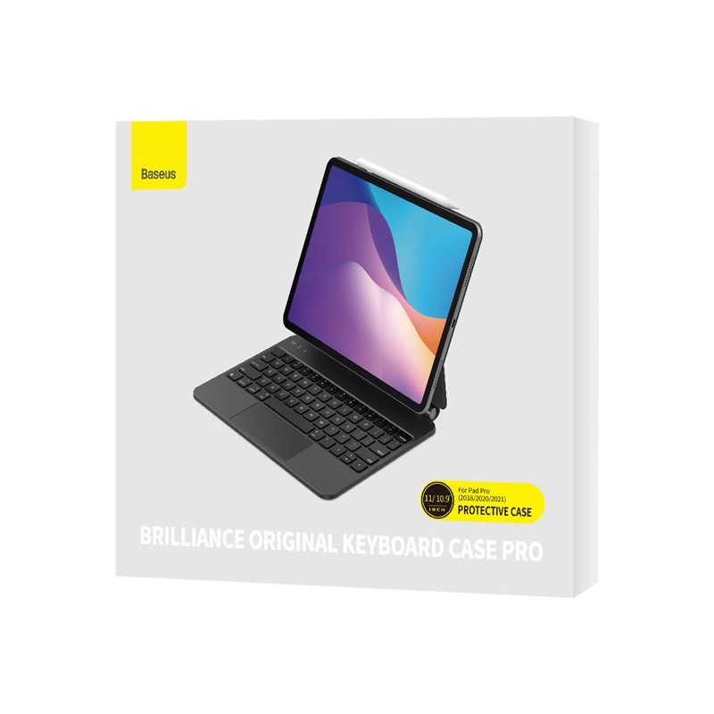 Baseus Brilliance Original Keyboard Case Pro Tablet Cover All-in-One Tablet Cover 11inch Case for iPad Pro 2018/2020/2021 Air 4