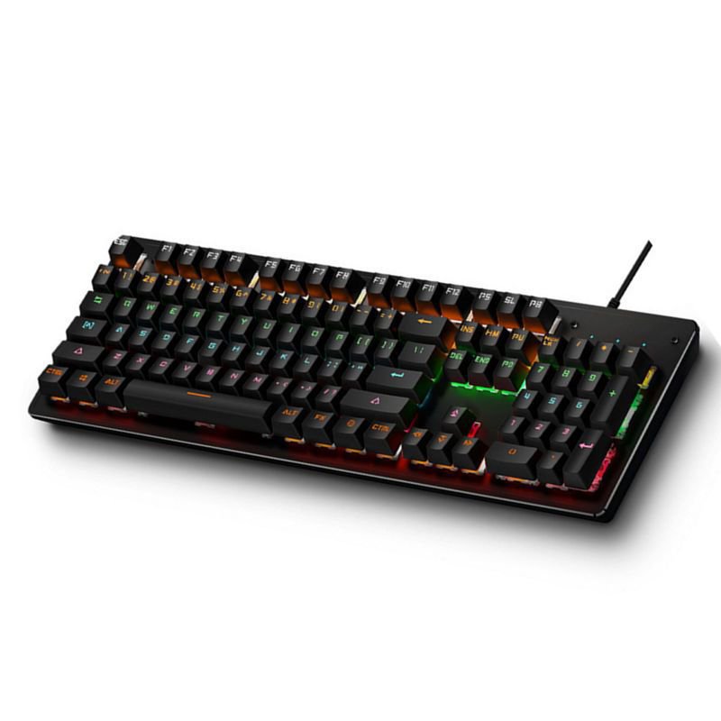 104-keylow Price Mechanical Keyboard Wireless Blue Switch E-sports Game Dedicated Luminous Keyboard Mechanical Gamer Keyboard